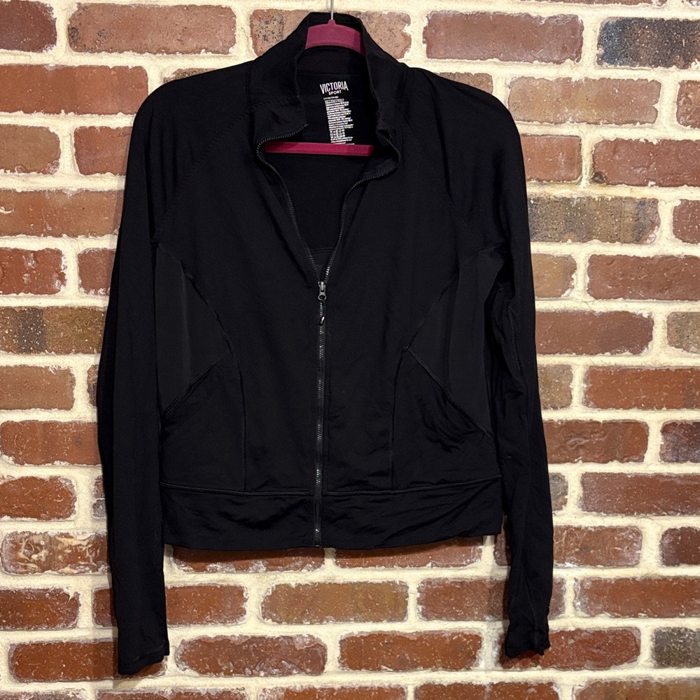 Victoria's Secret Victoria Sport Black mesh Jacket size small